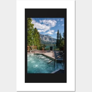 Emerald Lake, Emerald Hot Tub Posters and Art